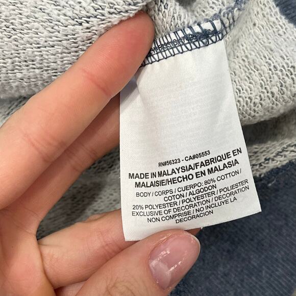 Nike UNC North Carolina Tarheels Heather Blue Women M Fleece Pullover Sweatshirt - Picture 9 of 9